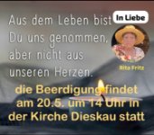eine Anzeige